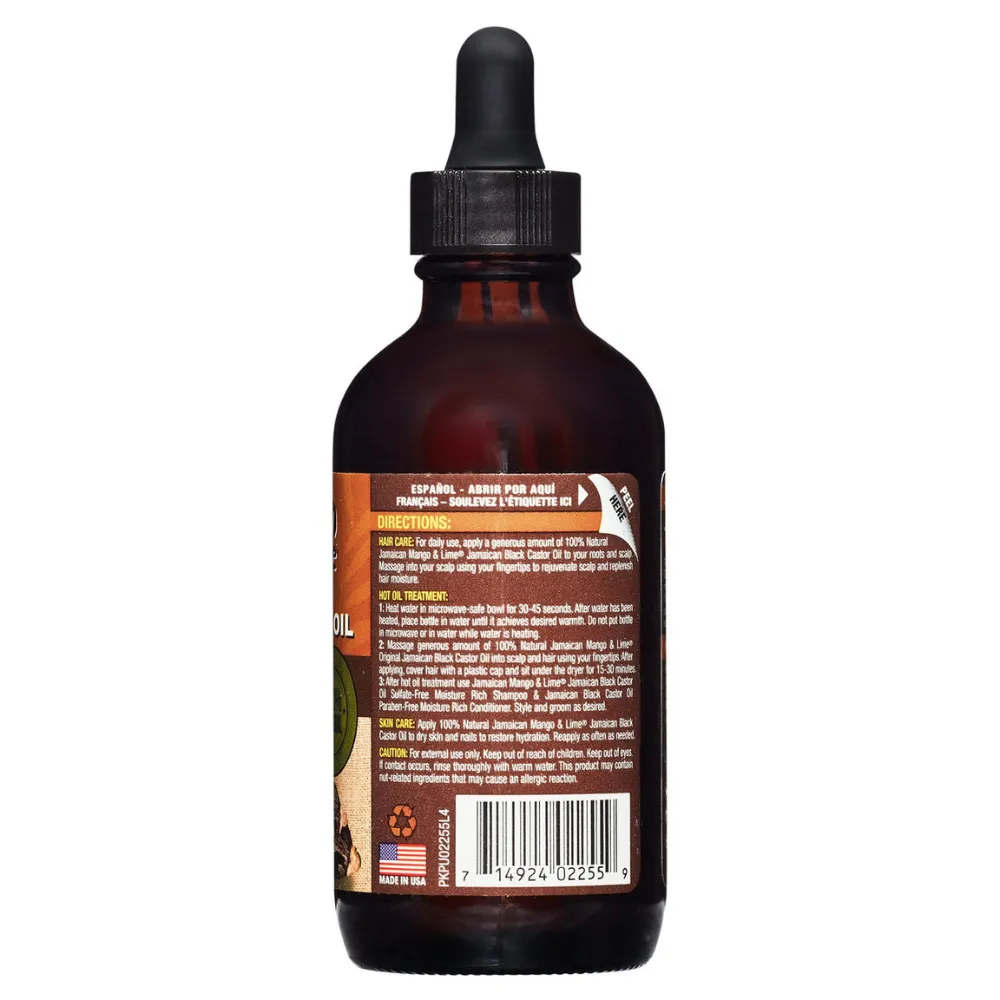 Jamaican Mango and Lime Black Castor Oil Original 118ml - 1